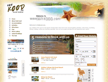 Tablet Screenshot of kohkood.com