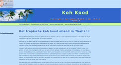 Desktop Screenshot of kohkood.nl